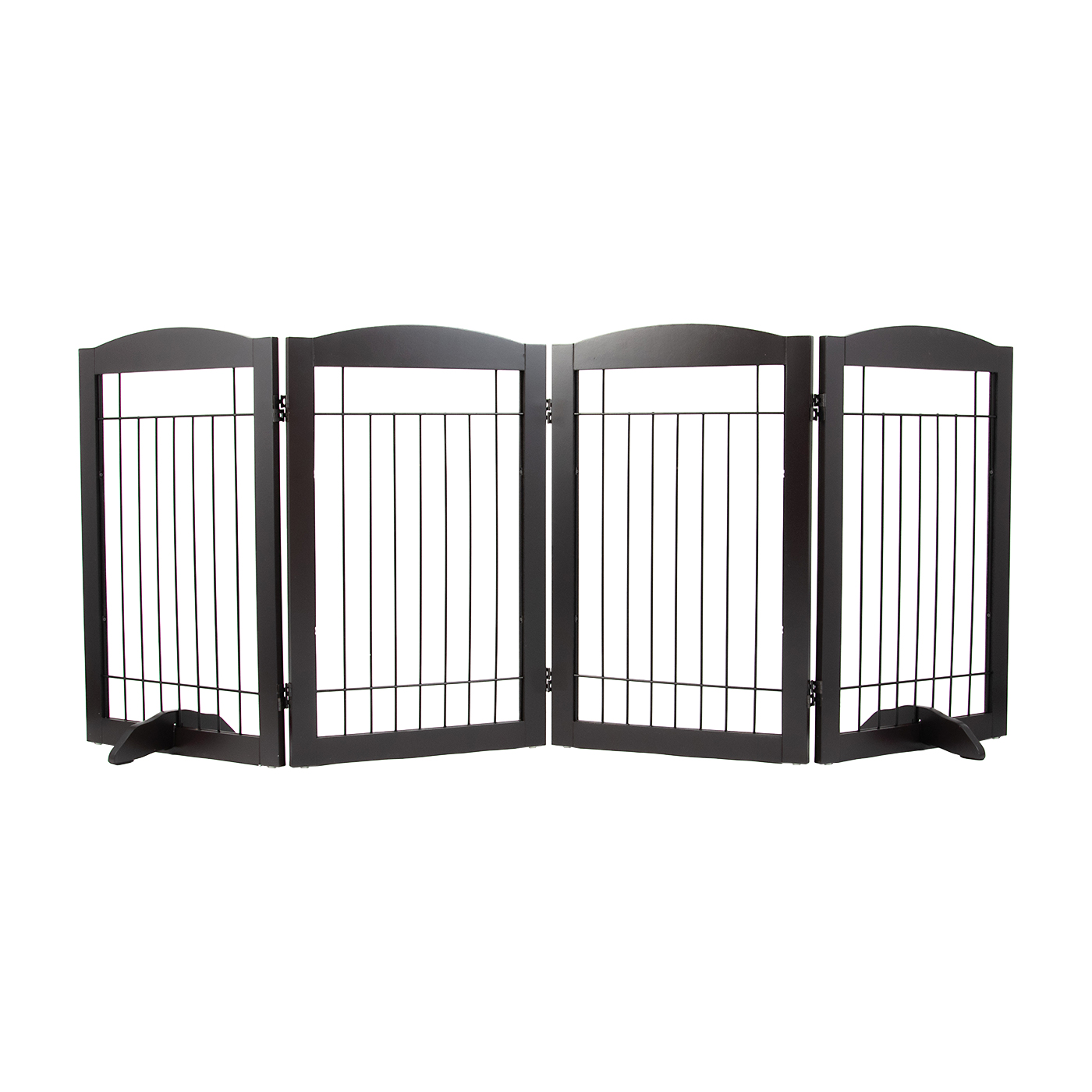 SPIRICH HOME Steel Wire Pet Gate 1