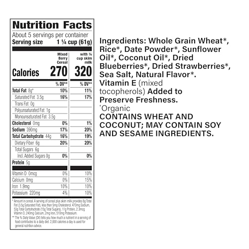 No Added Sugar Mixed Berry Cereal 2