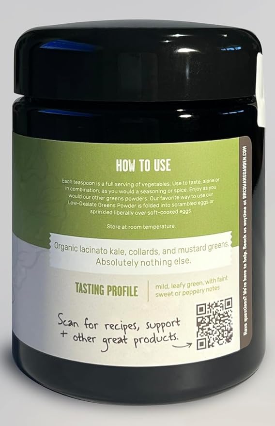 Organic Low-Oxalate Greens Powder 3