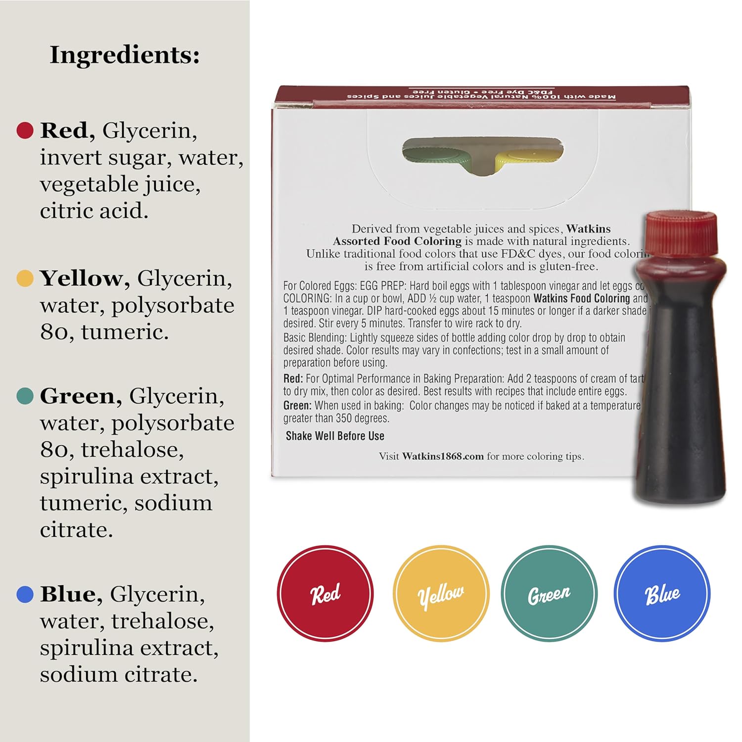 Assorted Food Coloring 2