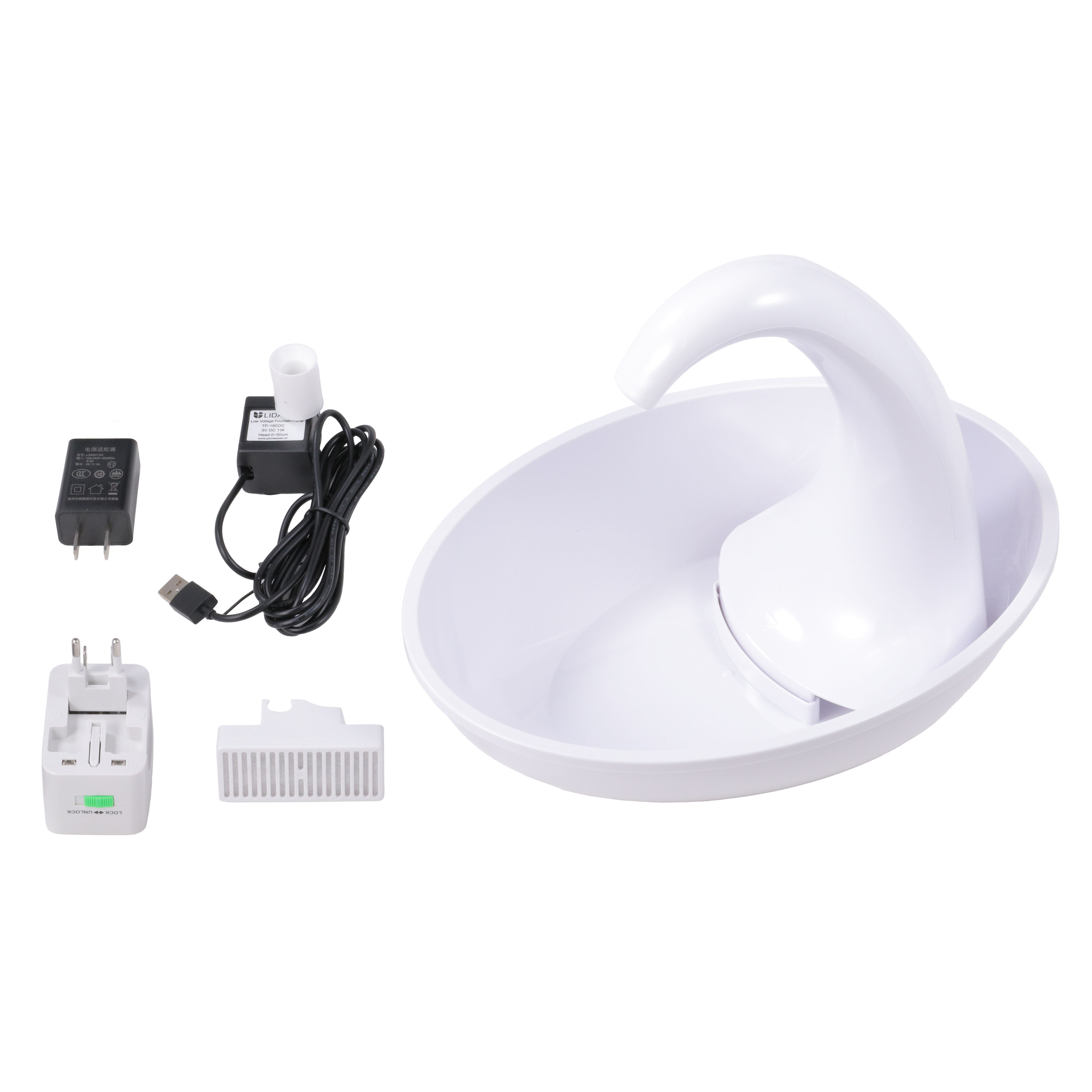 Swan Pet Drinking Fountain 4