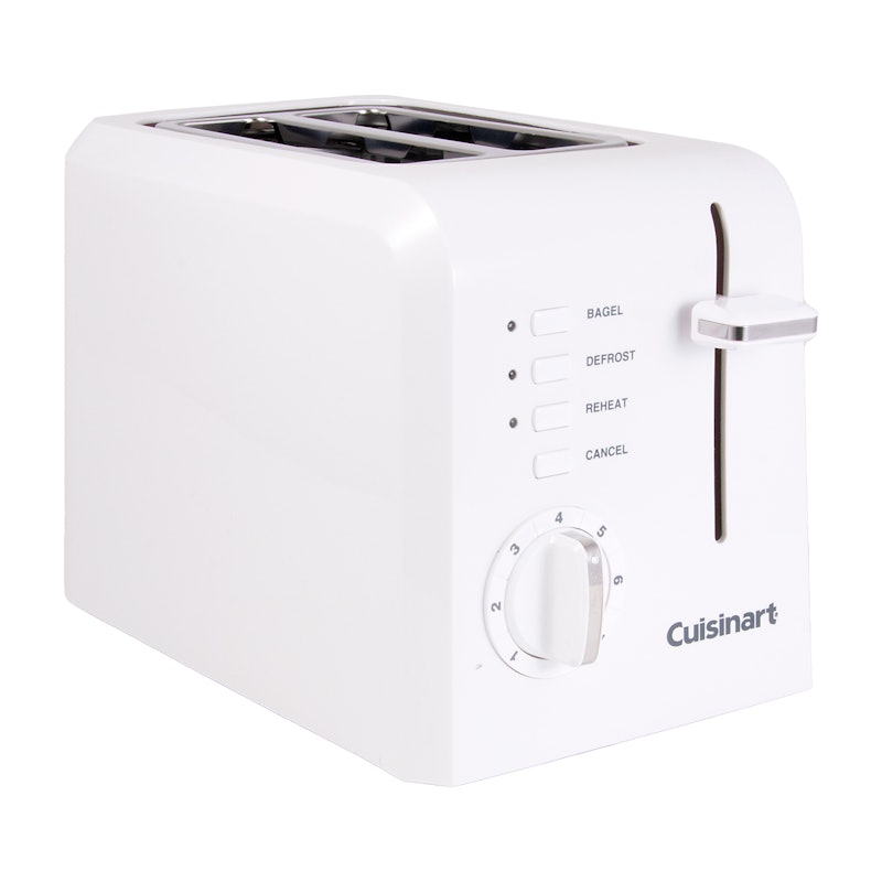 2 SLICE COMPACT PLASTIC TOASTER 1