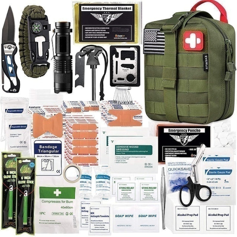250 Pieces Survival First Aid Kit 1