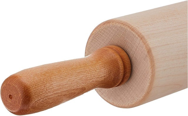 Maple Wood Medium Gourmet Rolling Pin 2