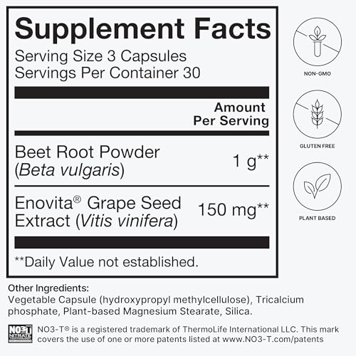 SuperBeets Beet Root Capsules Quick Release 1000mg 2