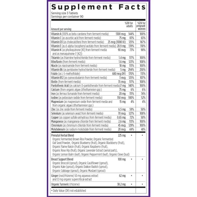 Advanced Perfect Prenatal Vitamins 2