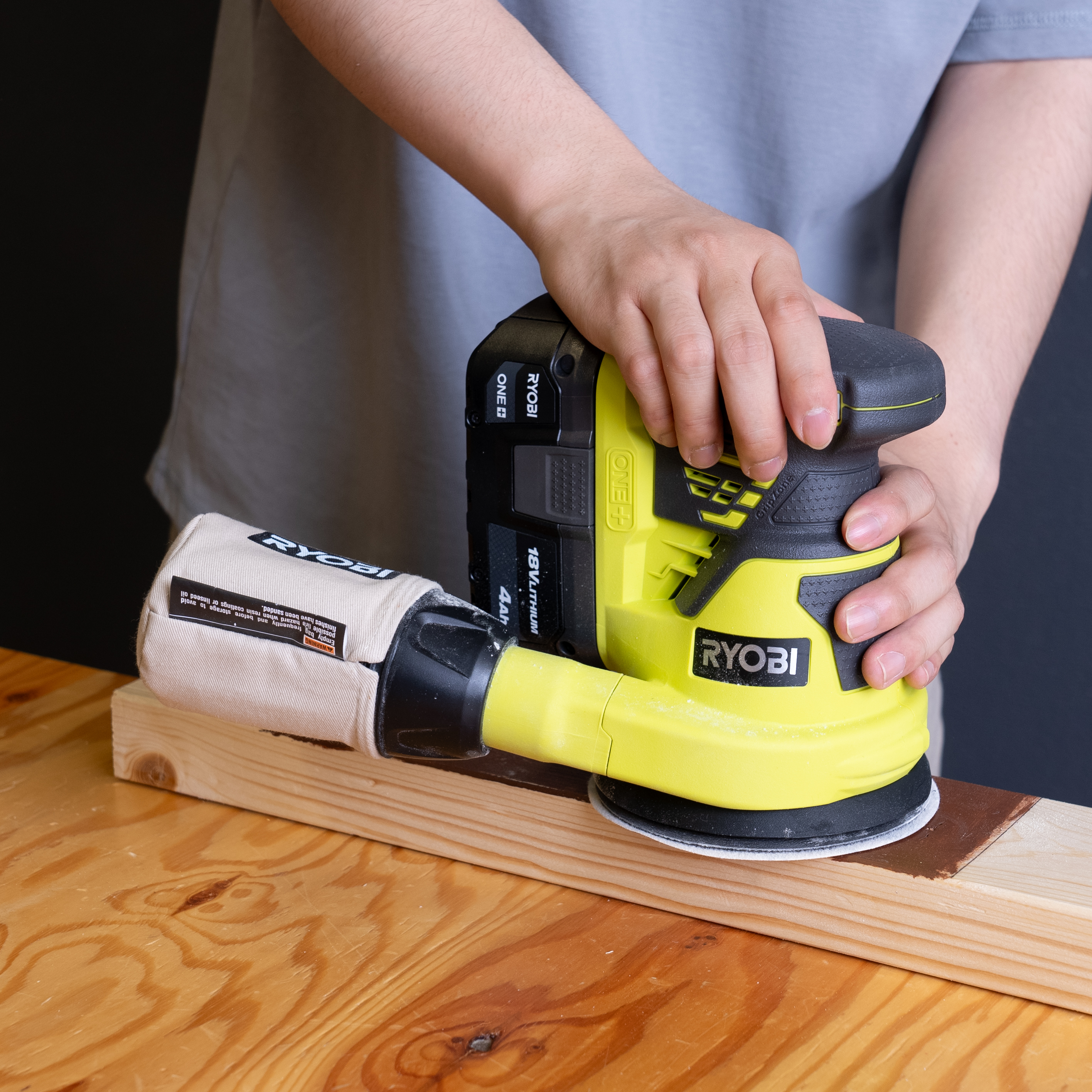 Battery Operated Random Orbit Power Sander 6