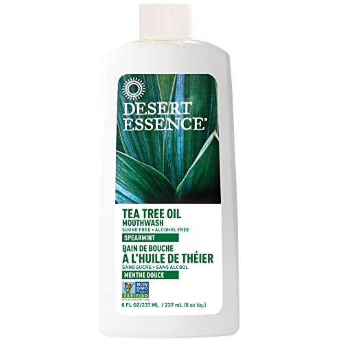 Tea Tree Oil Mouthwash w/Spearmint 1