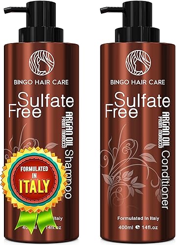 Moroccan Argan Oil Shampoo and Conditioner Set 1