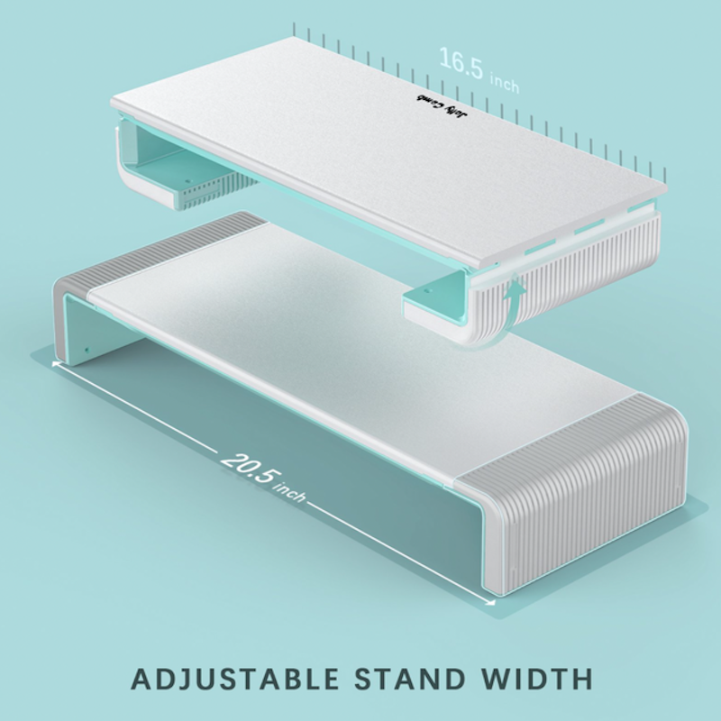 Wood Monitor Stand Riser 3