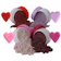 Pixie Dust All-Natural Valentine Food Coloring Powder Set 1