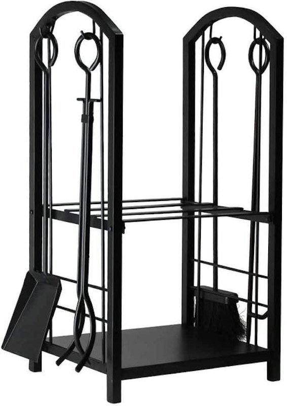 Firewood Rack Fireplace Tool Rack 1