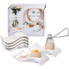 Egg Cup & Topper Set