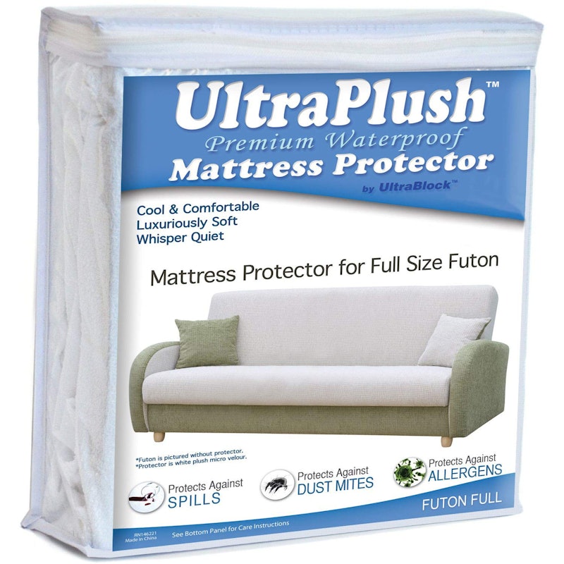 Cool and Comfortable UltraPlush Futon Mattress Protector 1