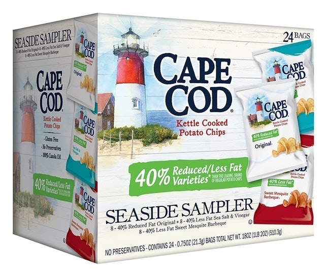Kettle Cooked Potato Chips Seaside Sampler 1