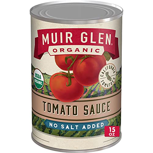 Muir Glen Organic Canned Tomato Sauce, No Salt Added 1