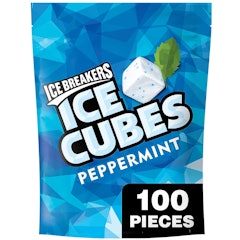 ICE CUBES Peppermint Sugar Free Gum