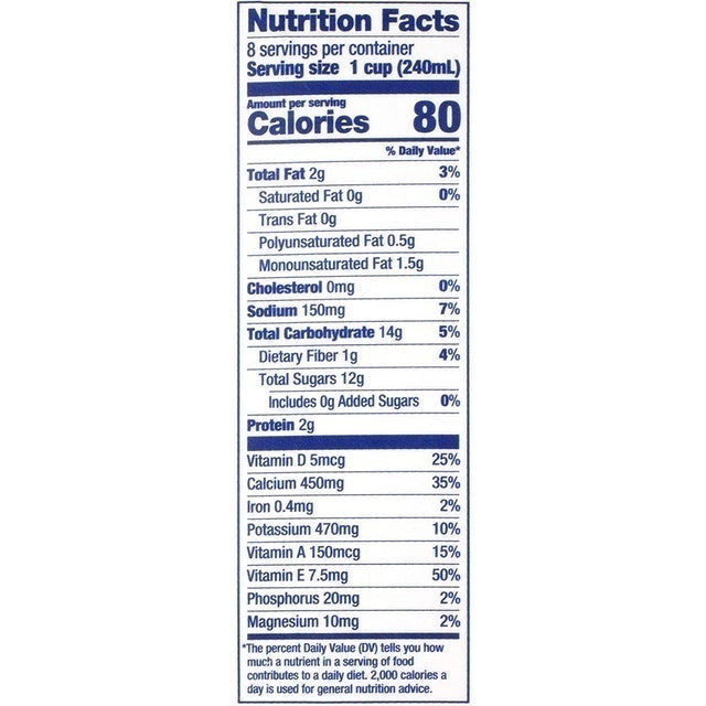 Organic Almond Plant-Based Beverage 2