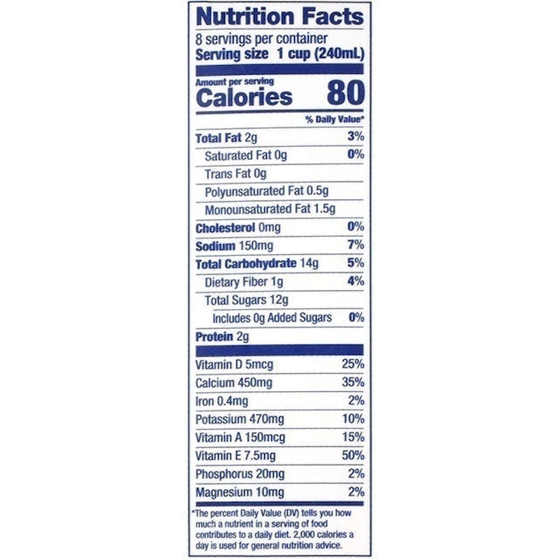 Organic Almond Plant-Based Beverage 2