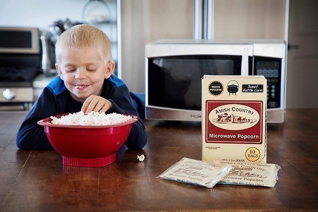 Microwave Popcorn Sweet Kettle White Hulless 2