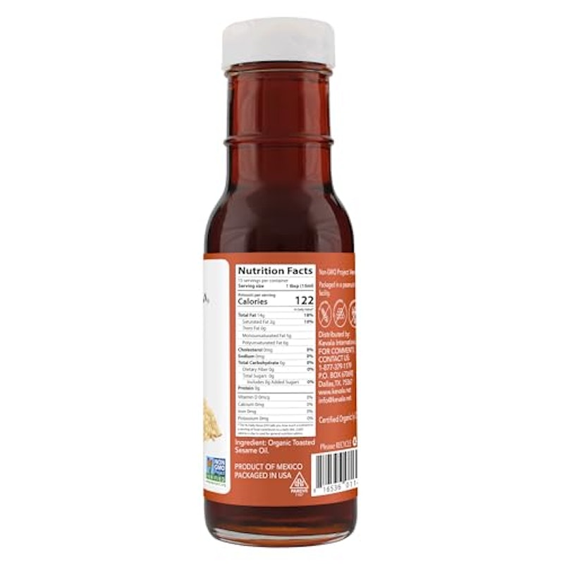Organic Toasted Sesame Oil 2