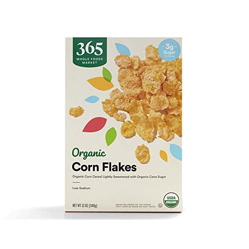 Organic Corn Flakes Cereal, 12 oz 1