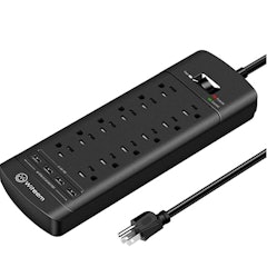 Surge Protector With 12 Outlets