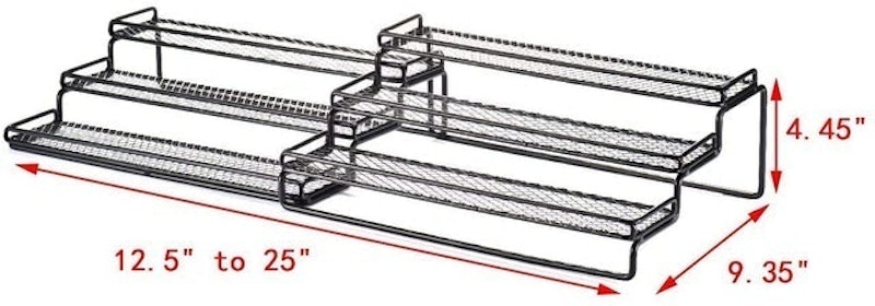 3 Tier Expandable Cabinet Spice Rack 3