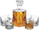Paksh Novelty Italian-Crafted Decanter & Glasses Set 1
