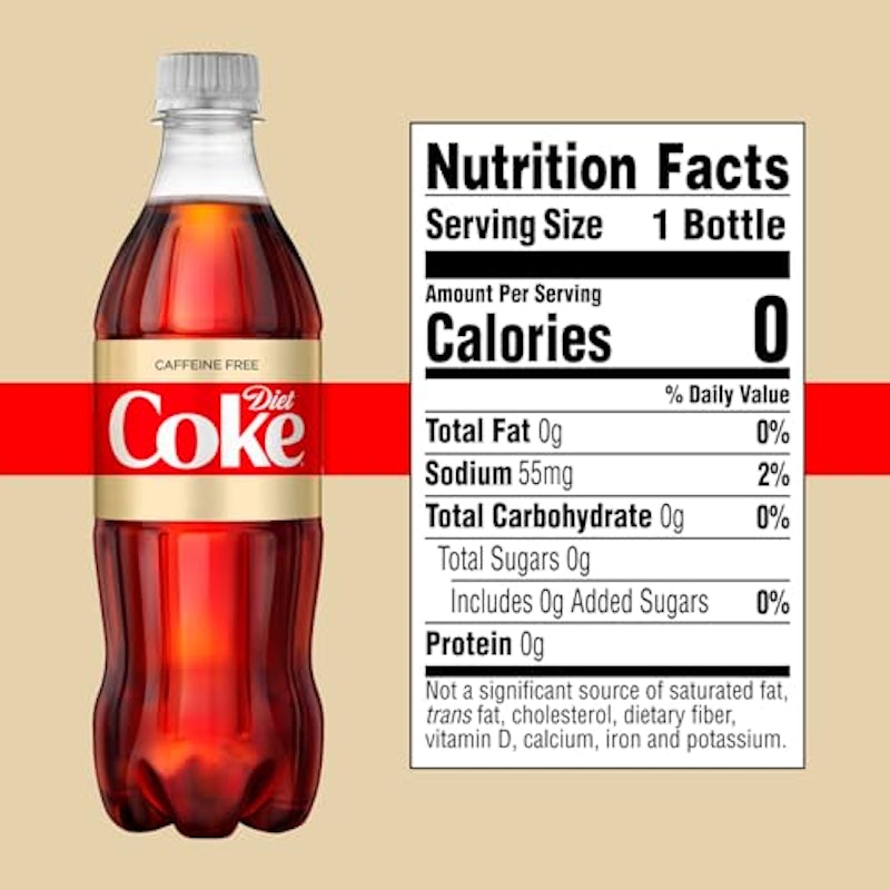 Diet Coke Caffeine Free Bottles 2