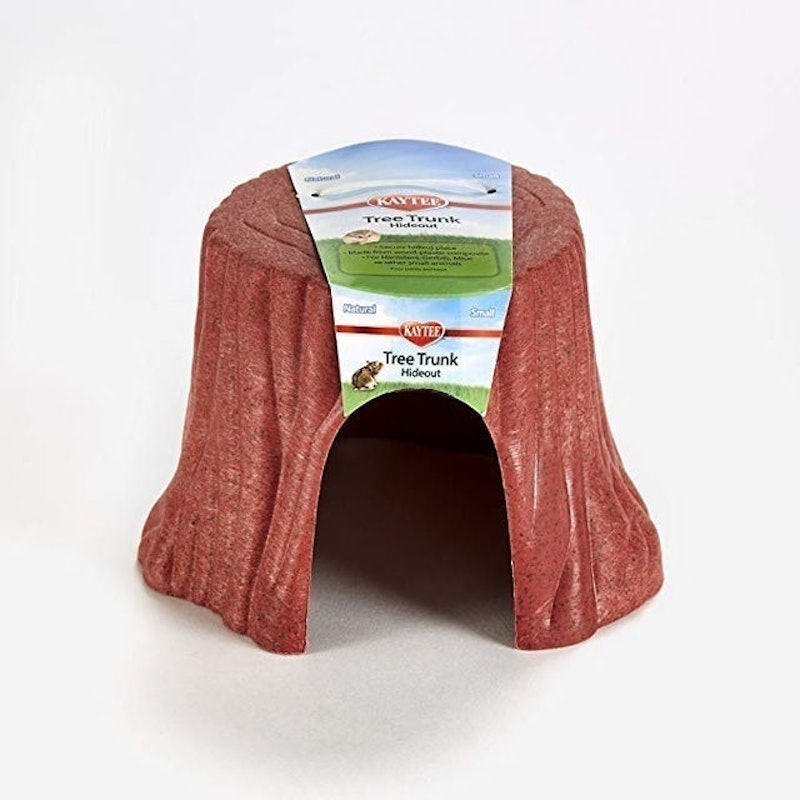 Natural Tree Trunk Hideout 1