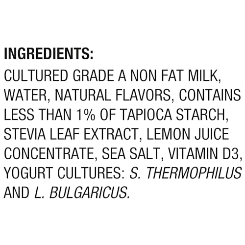 Triple Zero Vanilla Greek Yogurt 3