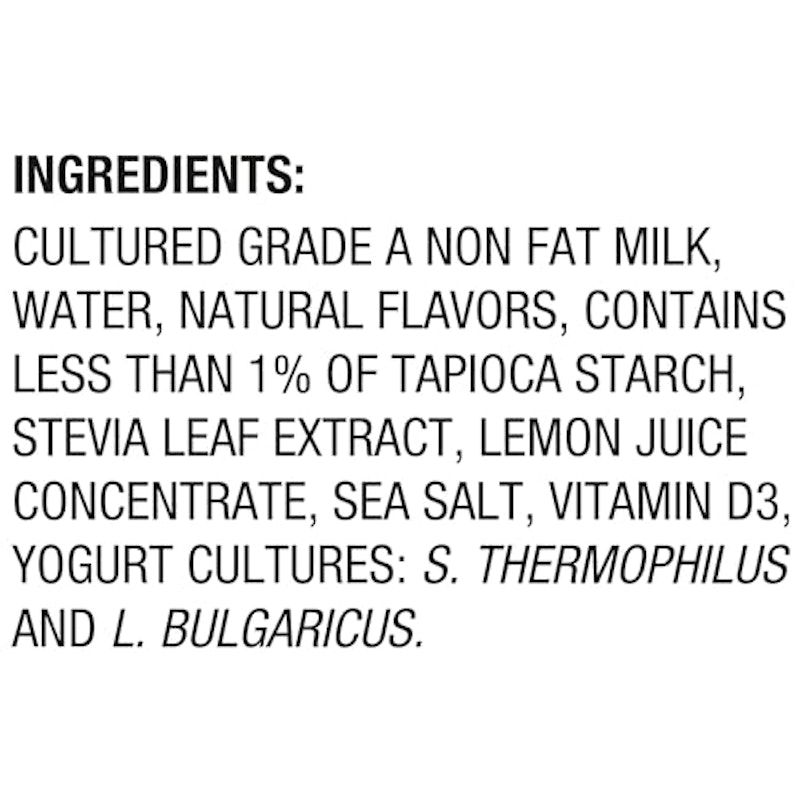 Triple Zero Vanilla Greek Yogurt 3