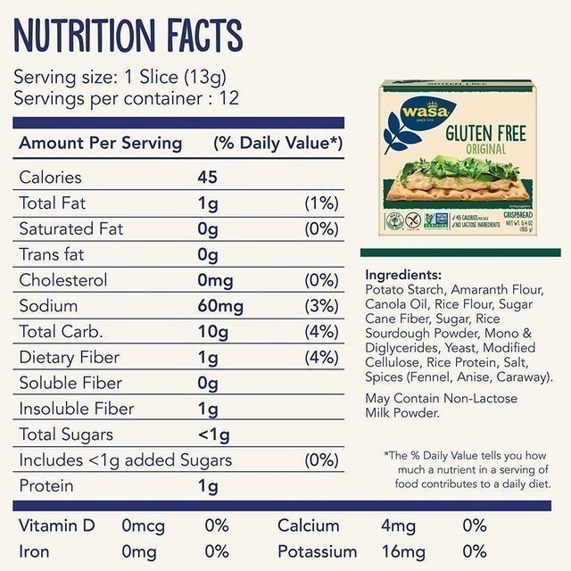 Gluten Free Original Crispbread 2