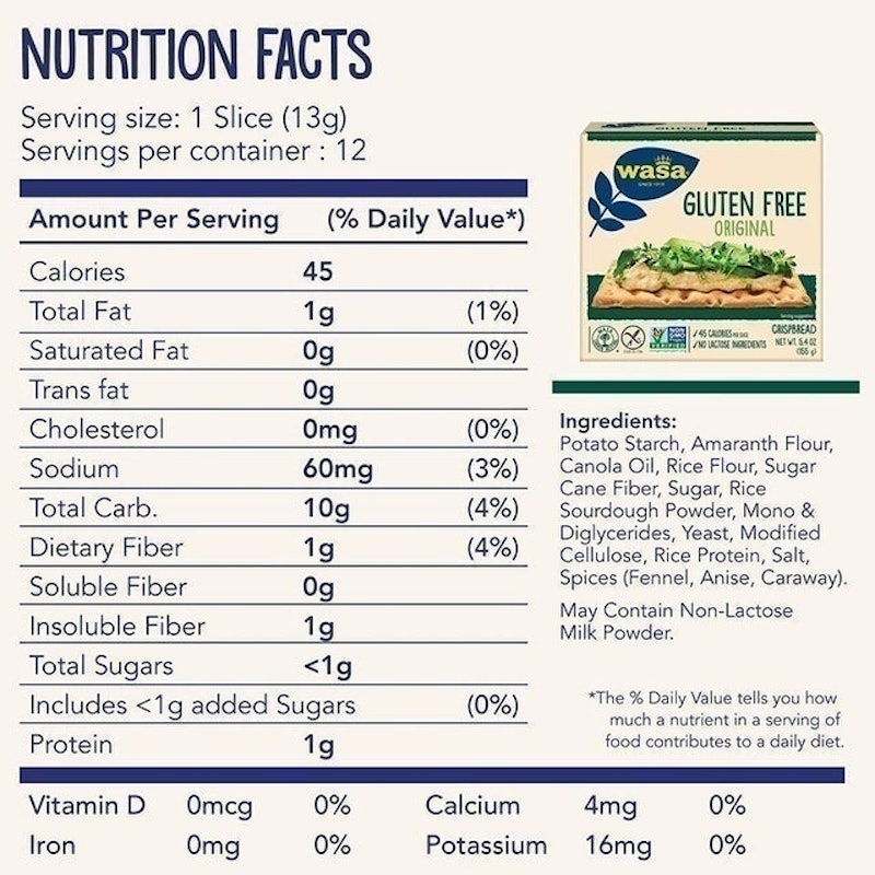 Gluten Free Original Crispbread 2