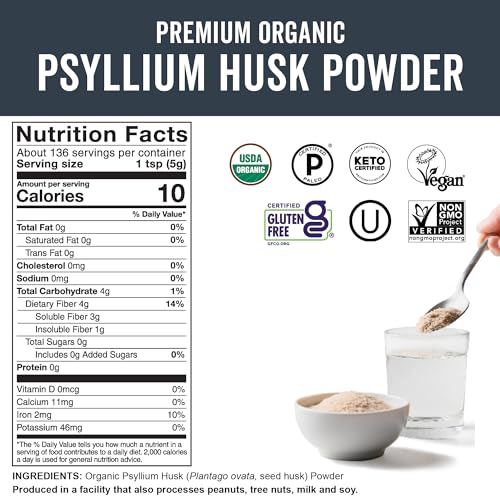 Organic Psyllium Husk Powder 3