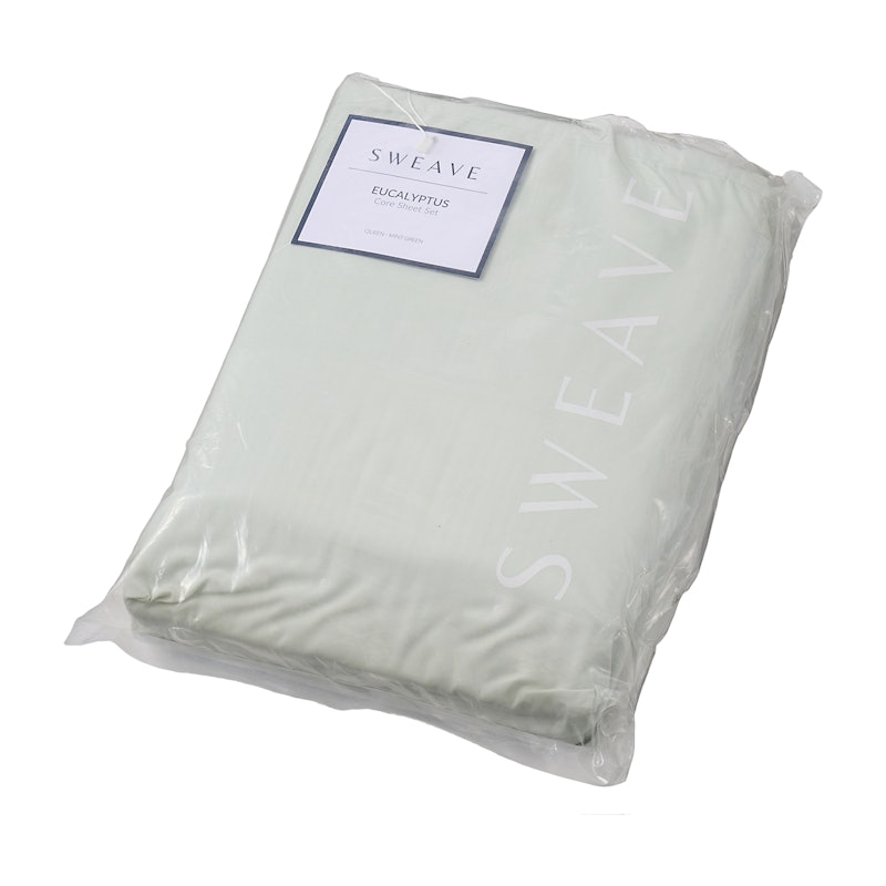 Sweave Bedding Mint Green Eucalyptus Tencel Sheet Set 1