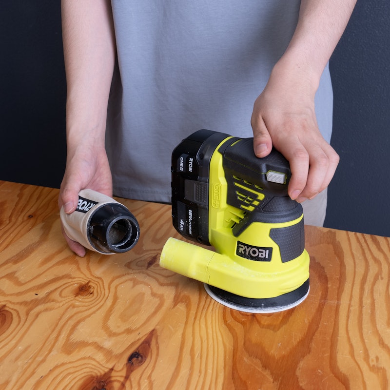 Battery Operated Random Orbit Power Sander 8