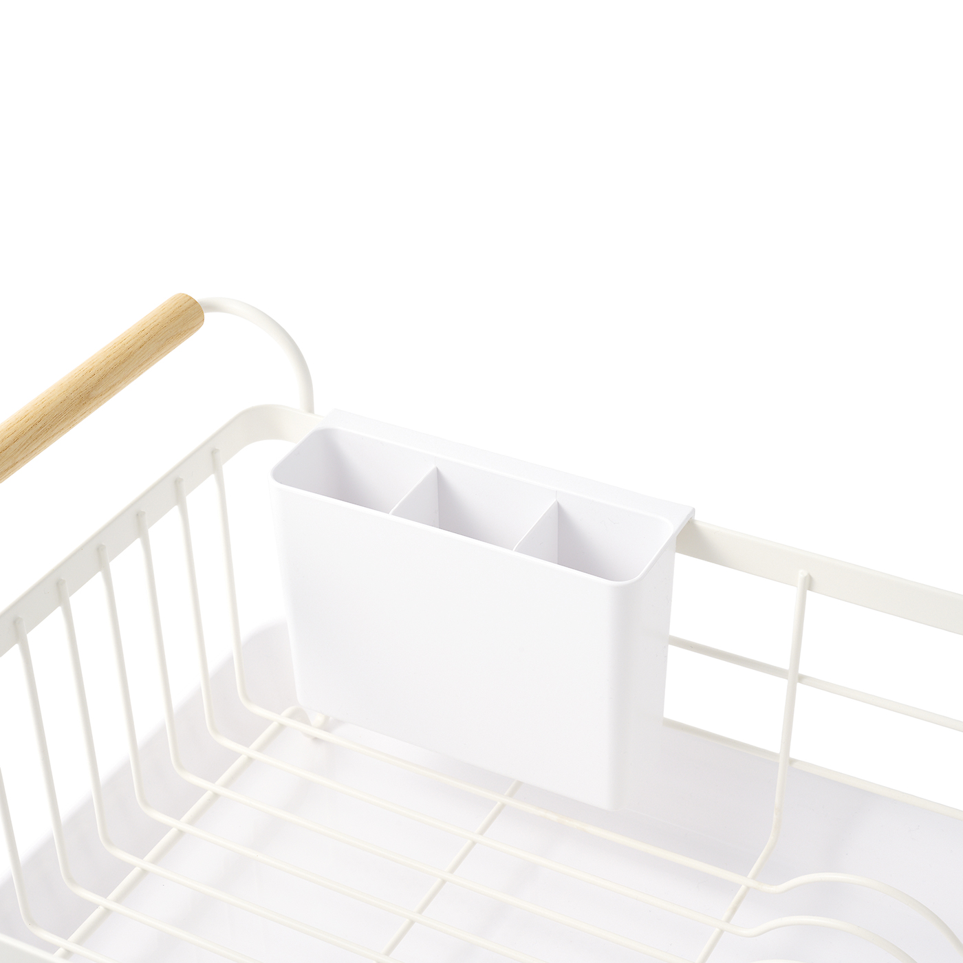 Dish Rack - Steel + Wood 3