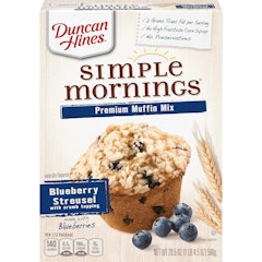 Simple Mornings Blueberry Streusel Muffin Mix