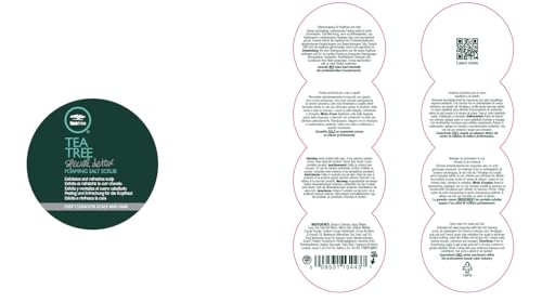 Tea Tree Special Detox Foaming Salt Scrub 2