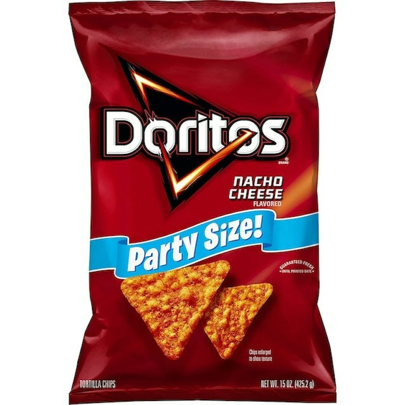 Nacho Cheese Tortilla Chips 1