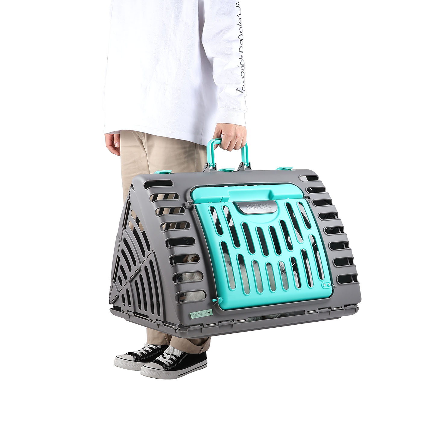 SportPet	X-Large Foldable Travel Cat Carrier 7