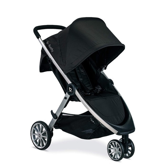 Caboose Too Graphite Stand-On Tandem Stroller 1