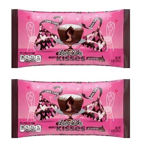 Kisses Valentine's Chocolate Lava Cake 1