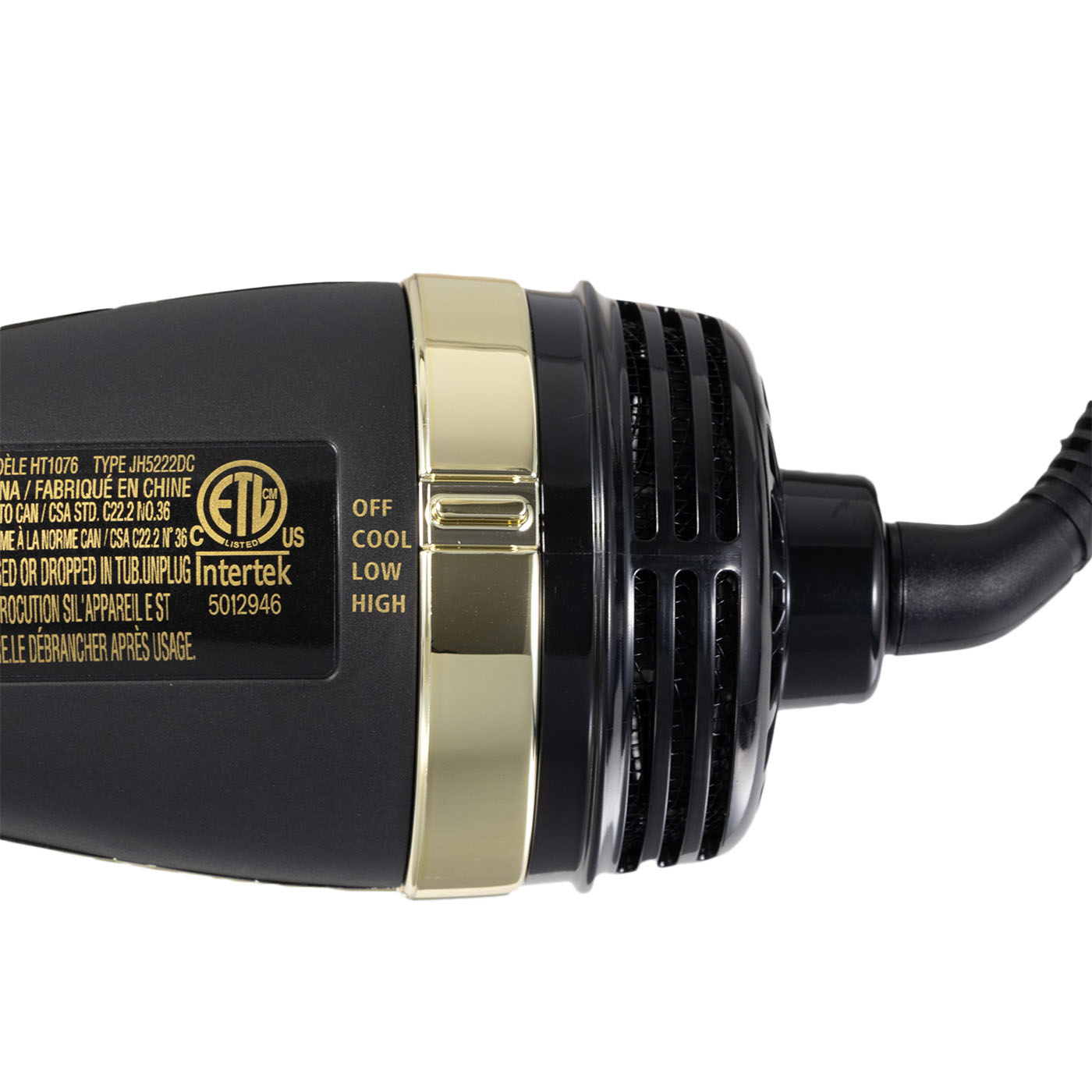 24K Gold One-Step Hair Dryer and Volumizer 2
