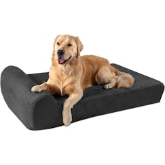 7" Pillow Top Orthopedic Dog Bed for Large and Extra Large Breed Dogs