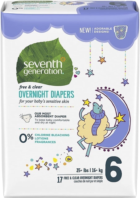 Free & Clear Overnight Diapers  1