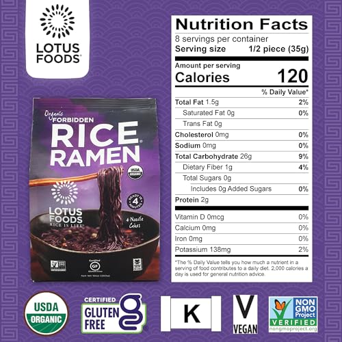 Organic Forbidden Rice Ramen 2