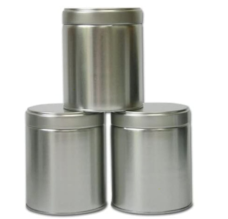 Wide Twist Top Tea Tin 1